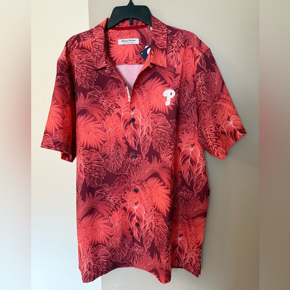 Tommy Bahama Phillies Hawaiian Shirt